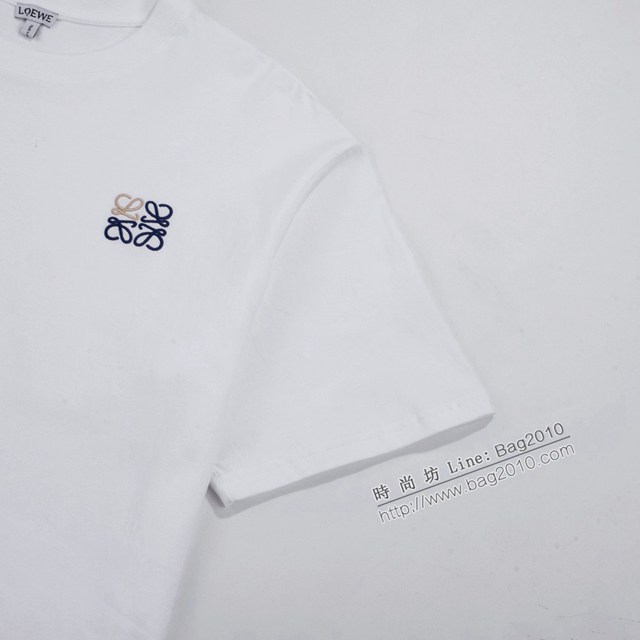 Loewe專櫃羅意威2023SS新款刺繡T恤 男女同款 tzy2915